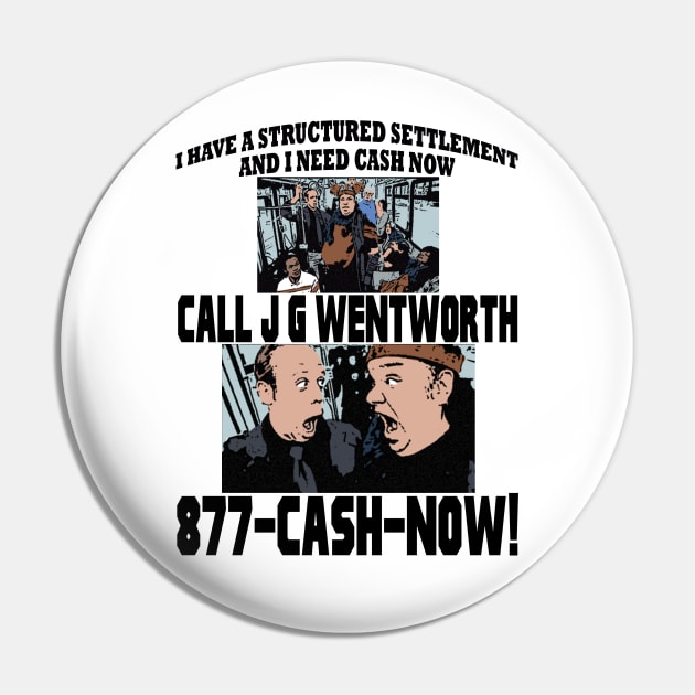 Retro Wentworth Cash Now Pin by Meat Beat