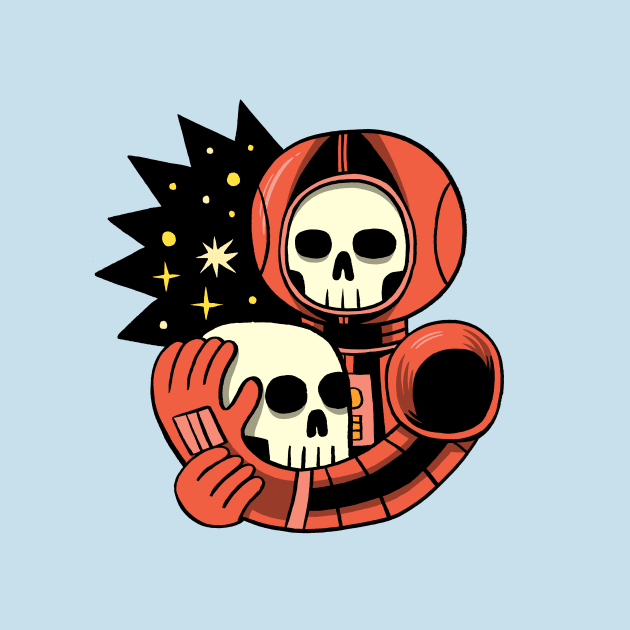 Astro-Skull by jackteagle