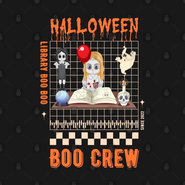 Library Boo Crew Halloween by Myartstor 