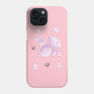 baby dinosaur pink Phone Case