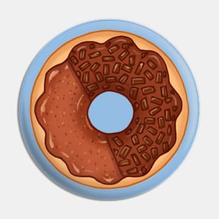 Chocolate Donut Pin