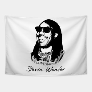 Stevie Wonder Black Sunglass Tapestry