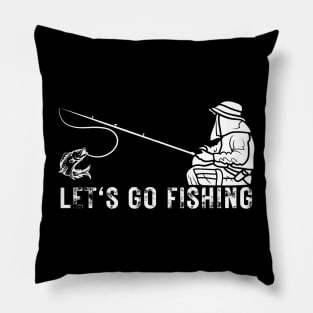 Let's Go Fishing Pillow