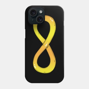 Cute Gold Infinity Symbol For Autism Phone Case