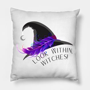 Look Within, Witches! Pillow