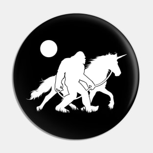 Bigfoot Unicorn Pin