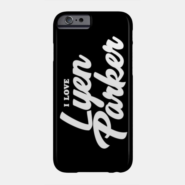 I Love Lyen Parker Celebrity Coque Pour Telephones Teepublic Fr