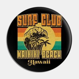 Waikiki Surf Hawaii Pin