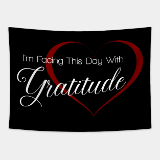 I am facing this day with Gratitude | Ancient Wisdom Tapestry