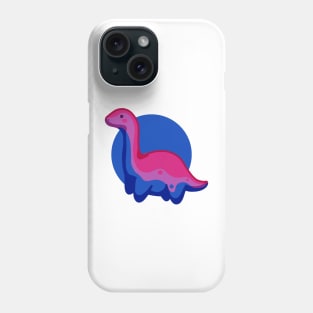 Bisexual Long Neck Dino Dinosaur Phone Case