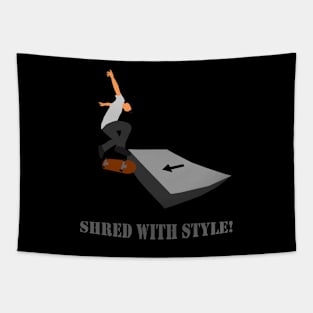 Shred with style! Skate Tapestry