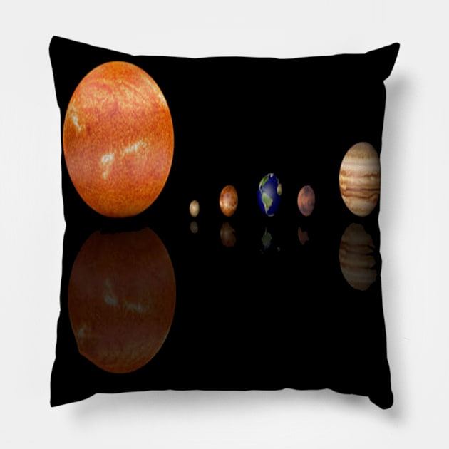 Planets Pillow by Lifestylle