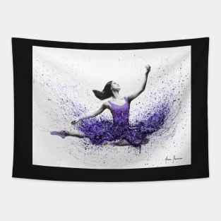 Violet Verve Dance Tapestry