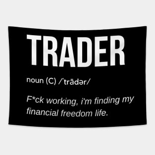 Funny Trader Definition Tapestry