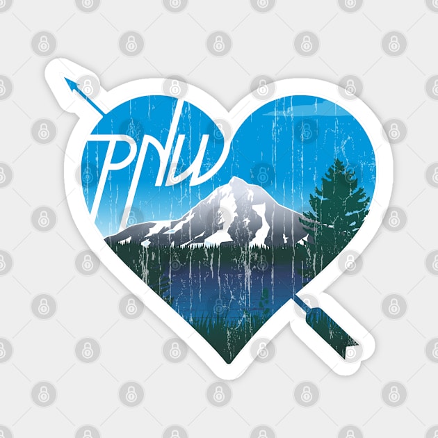 PNW Love Magnet by dustbrain