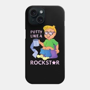 Potty Like A Rockstar Phone Case