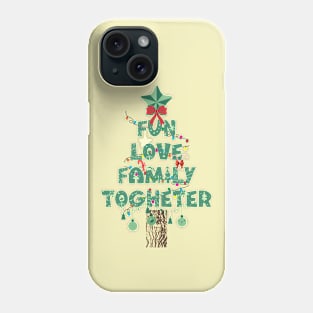 Happy Holidays Family Together Phone Case