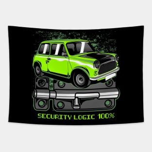 Mini Mr Bean Security100 percent Tapestry