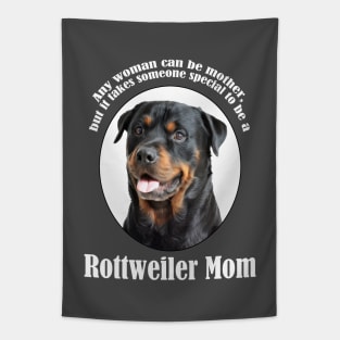 Rottweiler Mom Tapestry