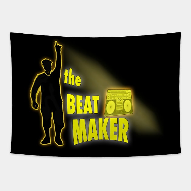 The Beat Maker Tapestry by PAG444