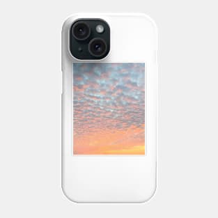 Orange Clouds Phone Case