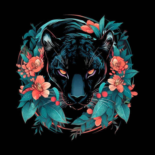 Botanical Panther by CleverboyDsgns