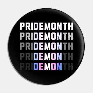 PriDEMONth trans Pin