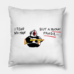 Mutant Panda funny Pillow