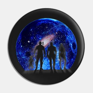 Guardians Silhouette Pin