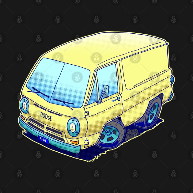 Classic Dodge A100 van just car by Andres7B9