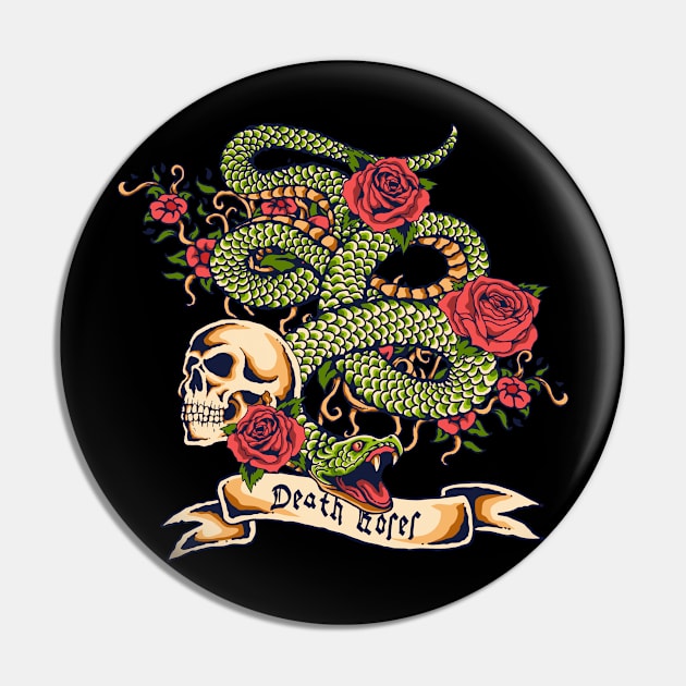 OG Sin Tattoo Pin by RadCoolguy