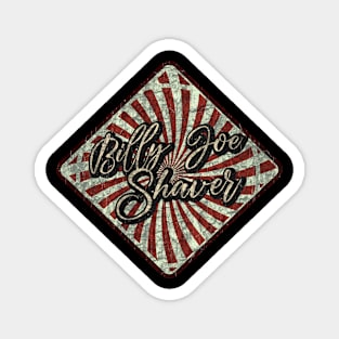 Billy Joe Shaver vintage design on top Magnet