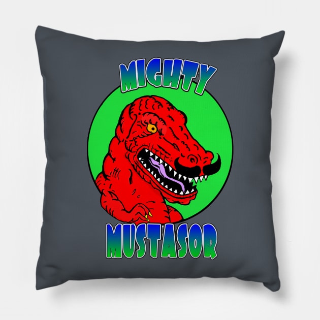 Mighty Mustasor Pillow by Harley912