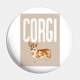 Corgi Dog Pin