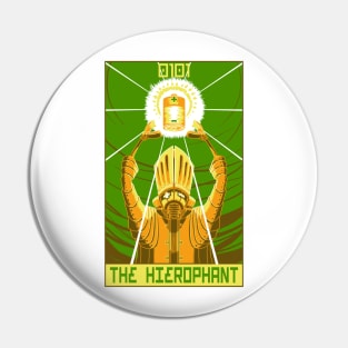 Robo Tarot: The Hierophant Pin