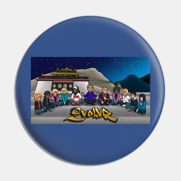 EvolVR Tibetan Temple Pin by EvolVR