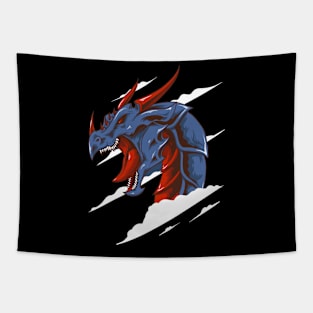 Japanese Style Dragon Tapestry