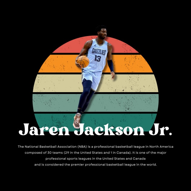 Jaren Jackson Jr. Vintage V1 by Gojes Art