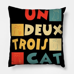 Un Deux Trois Pillow