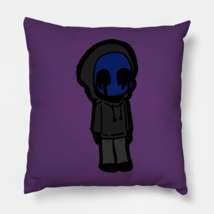 eyeless jack chibi Pillow