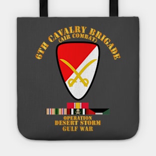 6th Cavalry Bde - Desert Storm w DS Svc Tote