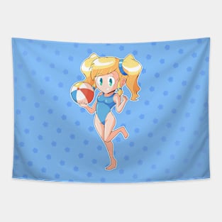 Beach Ball Fun Design Tapestry