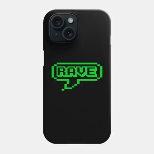 RAVE MUSIC LOVERS - collector green fluo edition Phone Case