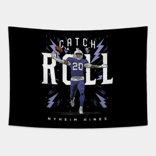 Nyheim Hines Buffalo Catch & Roll Tapestry