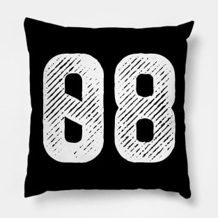 Rough Number 08 Pillow