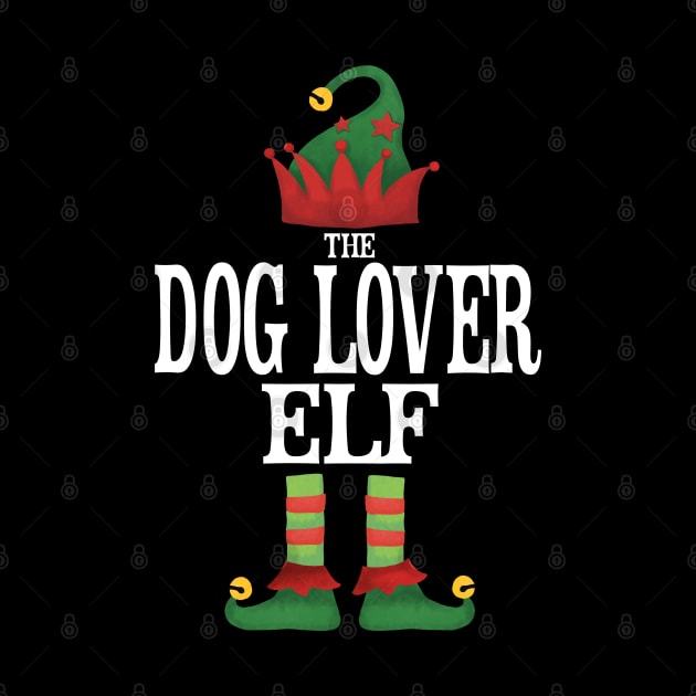 Dog Lover Elf Matching Family Group Christmas Party Pajamas by uglygiftideas