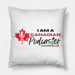 Canadian Podcaster Pillow