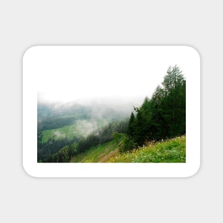 Low Cloud Over Carnic Alps Near Sauris Magnet