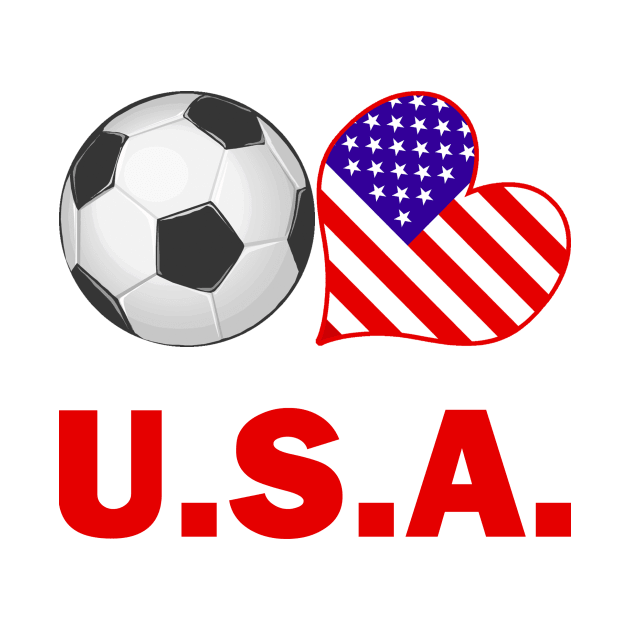 Soccer Fan U.S.A. by CafePretzel