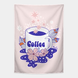 Coffee Drinker Tapestry